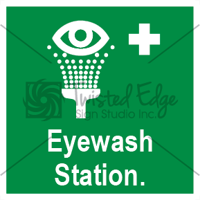 Safety Sign Eyewash Station Small