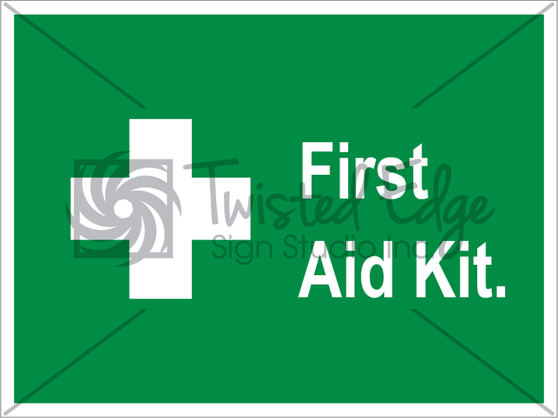 Safety Sign First Aid Kit