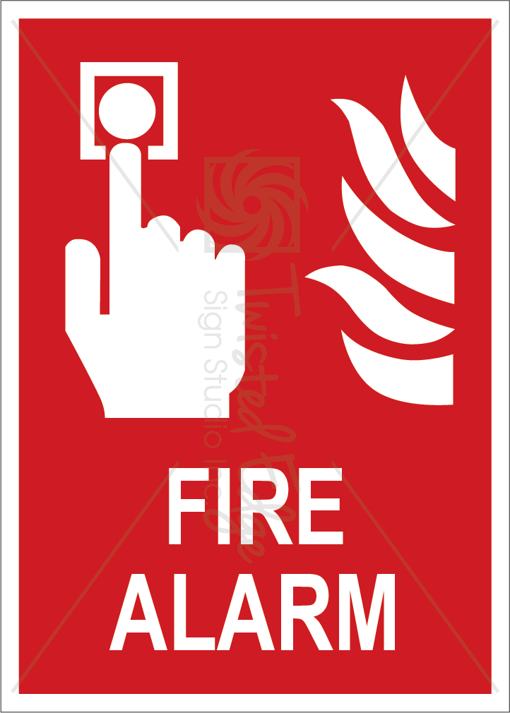 Safety Sign Fire Alarm 