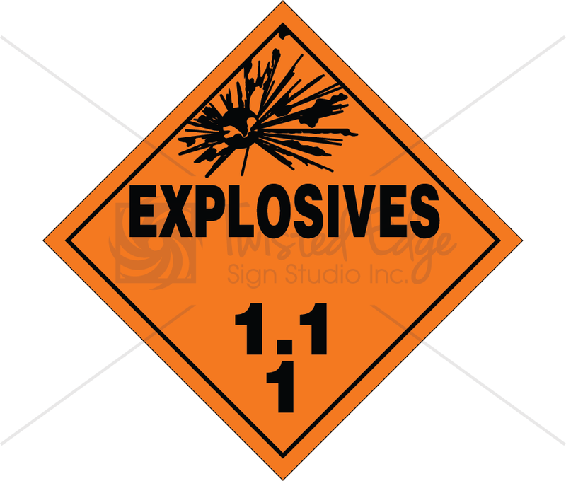 TDG Class 1.1 Explosives