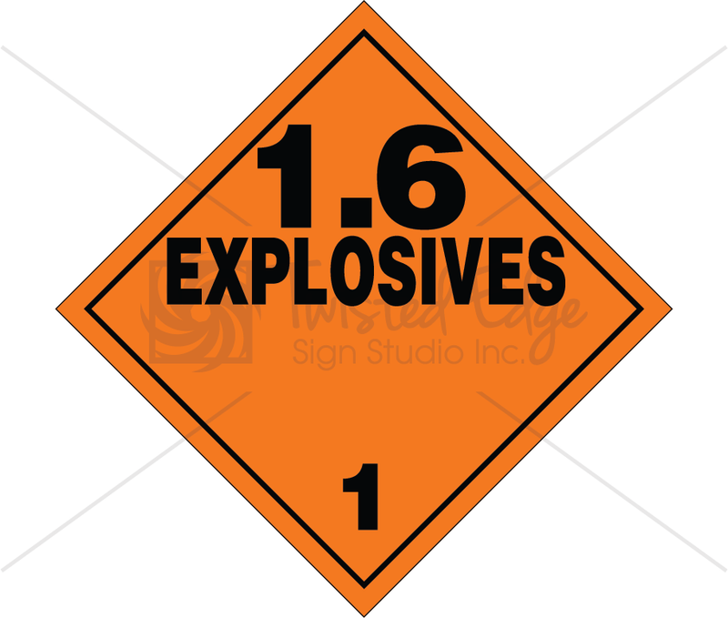 TDG Class 1.6 Explosives