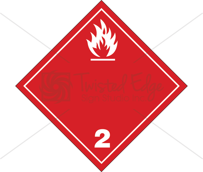 TDG Flammable Gas Class 2.1