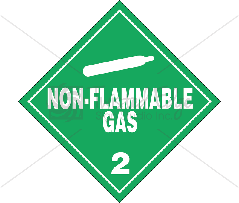 TDG Class 2.2 Non-Flammable Gas