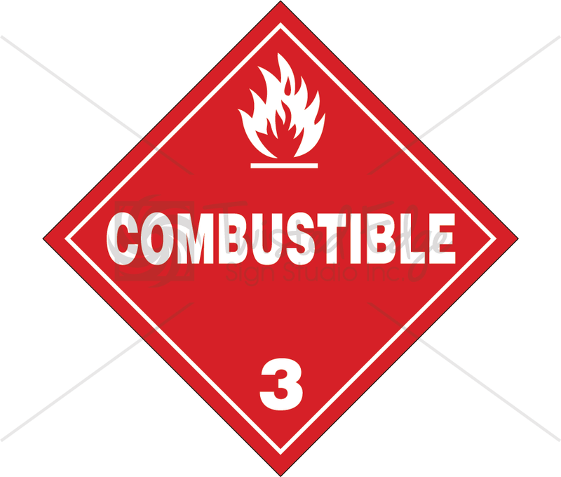 TDG Class 3 Combustible