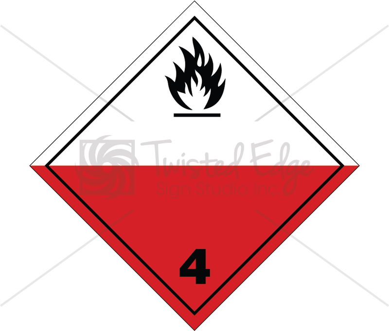 Spontaneously Combustibles Class 4.2 UN