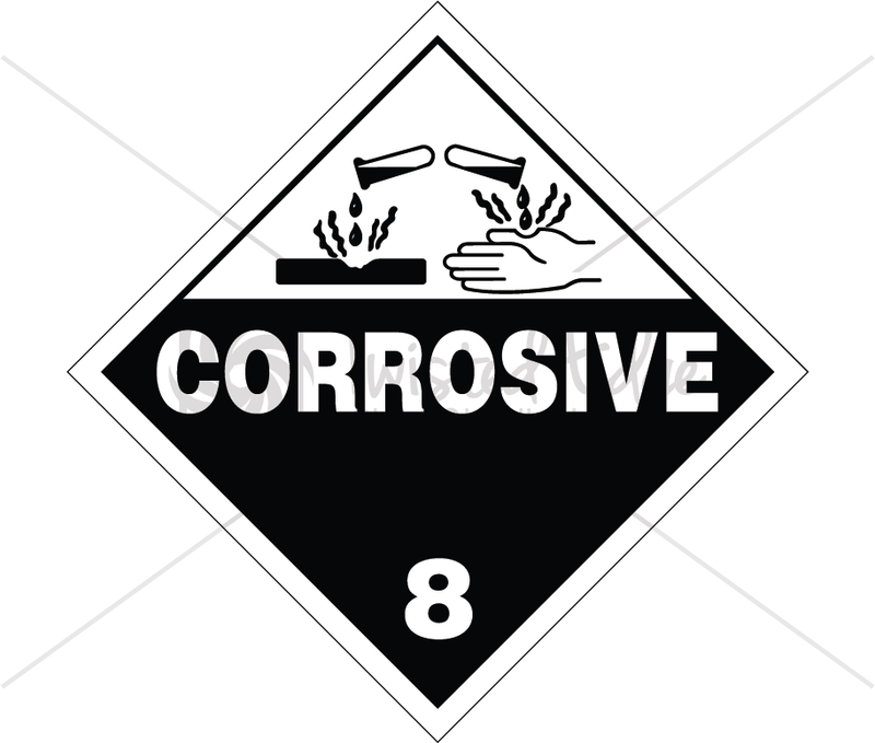 TDG Class 8 Corrosive