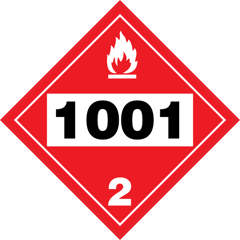 Flammable Gas Class 2.1 UN