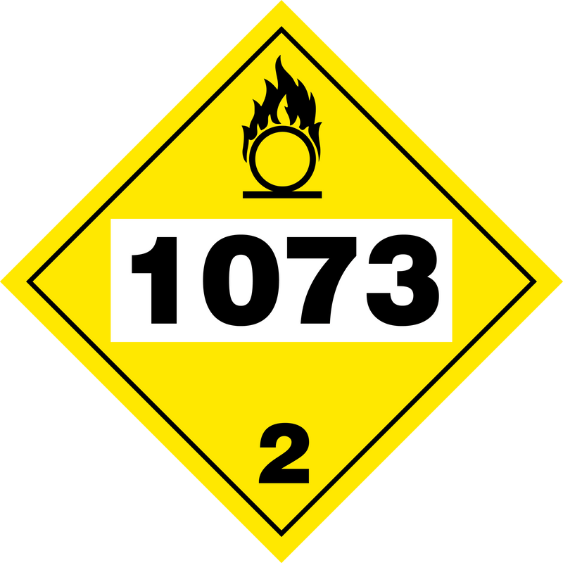 Oxidizing Gas Class 2.3 UN