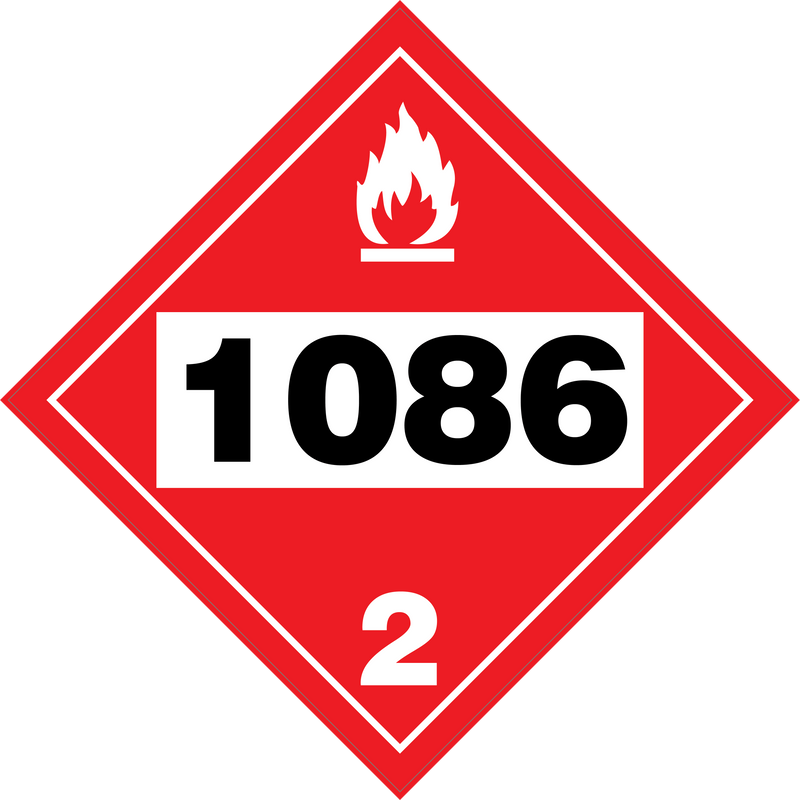 Flammable Gas Class 2.1 UN