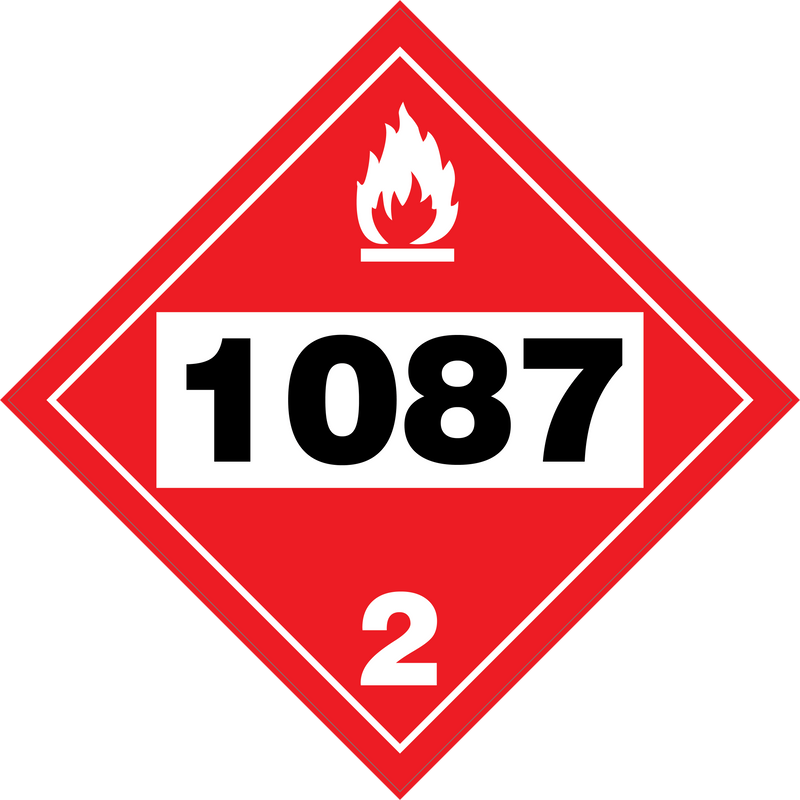 Flammable Gas Class 2.1 UN