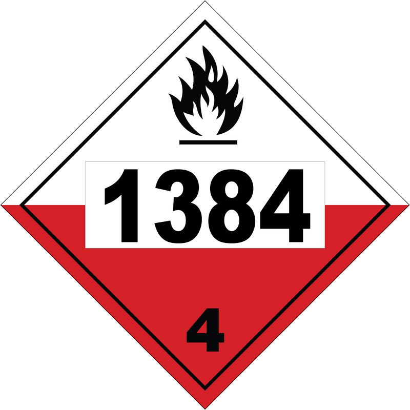 Spontaneously Combustibles Class 4.2 UN