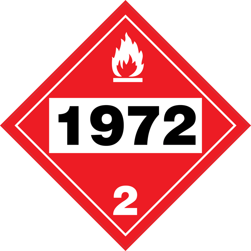 Flammable Gas Class 2.1 UN