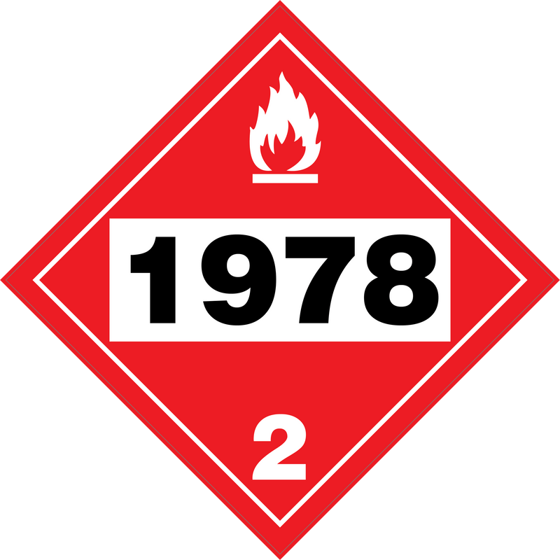 Flammable Gas Class 2.1 UN