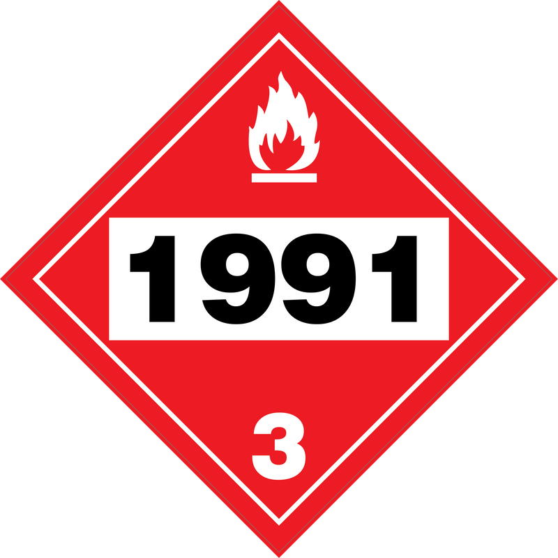 Flammable Liquids Class 3 UN -1