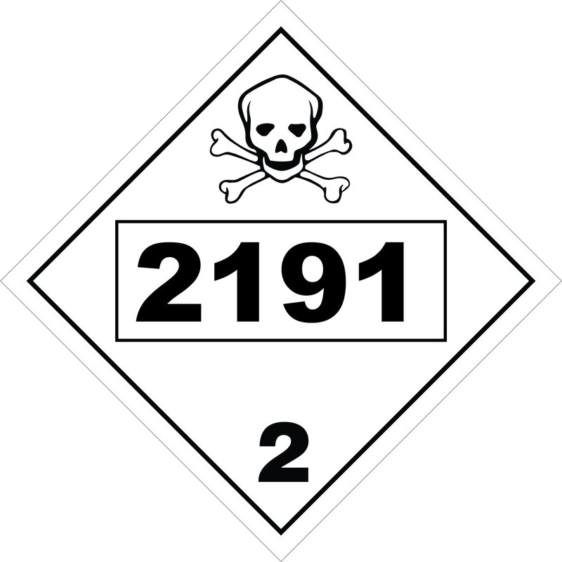 Toxic Gas Class 2.4 UN -2