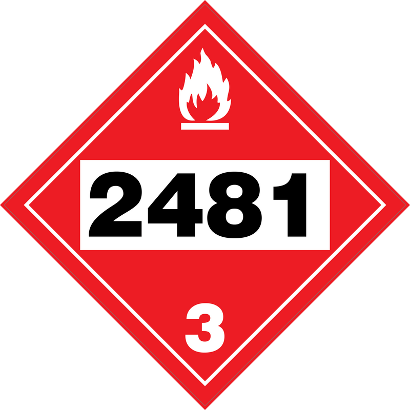 Flammable Liquids Class 3 UN -1