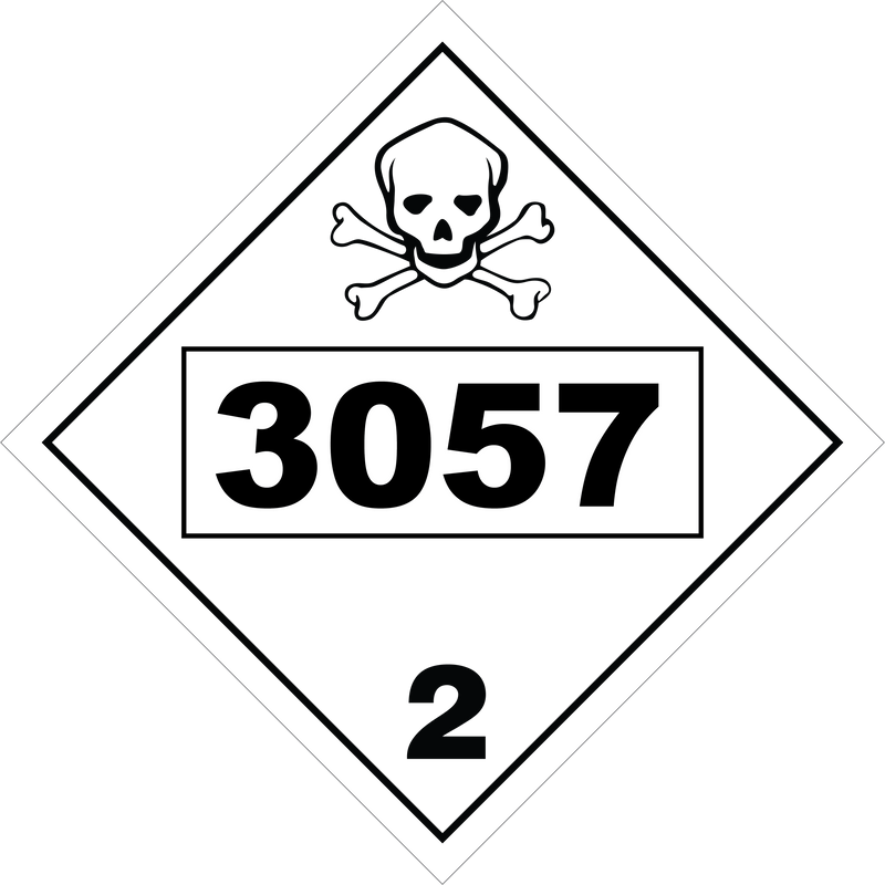 Toxic Gas Class 2.4 UN -2