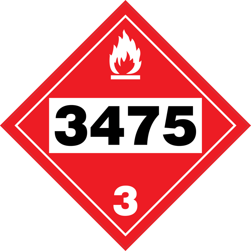 Flammable Liquids Class 3 UN -1